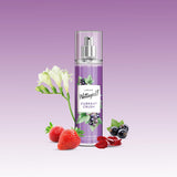 Wottagirl! Cupid Heart & Currant Crush Body Splash Combo for Women, 2×135ml | Long-Lasting Fresh Fruity Floral Body Mist | Melon, Red Fruits, Strawberry & Rose Notes | Everyday Wear | Skin-Friendly
