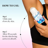 Wottagirl Underarm Roll On Combo (25ml × 2) – Mystic Island & Secret Crush | 48H Odour Protection | Alcohol-Free | Vegan Deodorant for Women