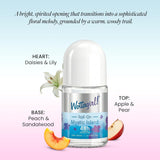 Wottagirl Underarm Roll On Combo (25ml × 2) – Mystic Island & Secret Crush | 48H Odour Protection | Alcohol-Free | Vegan Deodorant for Women