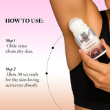 Wottagirl Underarm Roll On Combo (25ml × 2) – Secret Crush & Vanilla Twist | 48H Odour Protection | Alcohol-Free | Vegan Deodorant for Women