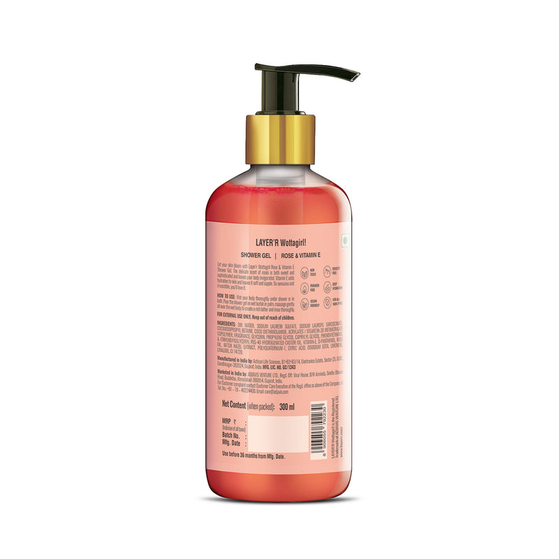 ROSE & VITAMIN E – 300ml